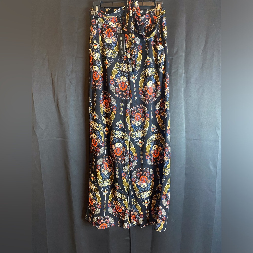 KALEIDOSCOPE ACCESSORIES PAISLEY WOMEN PANTS IN S/M